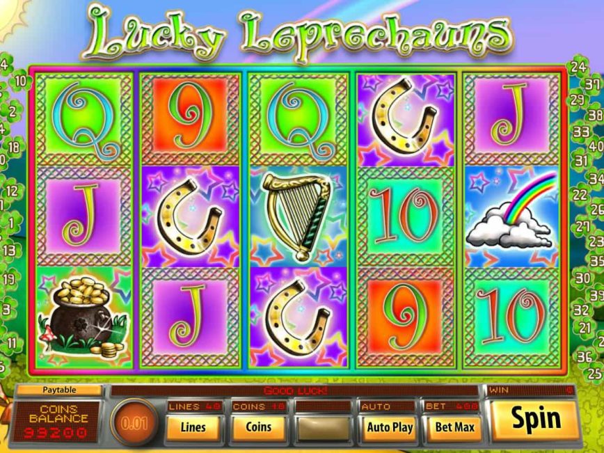 Jogo sem depósito Lucky Leprechauns online
