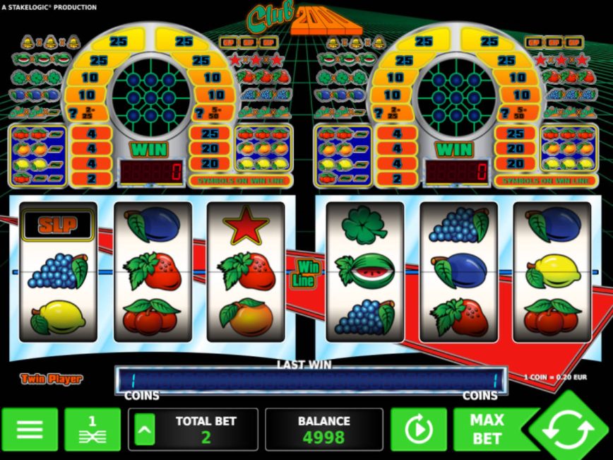Jogo sem depósito Club 2000 online