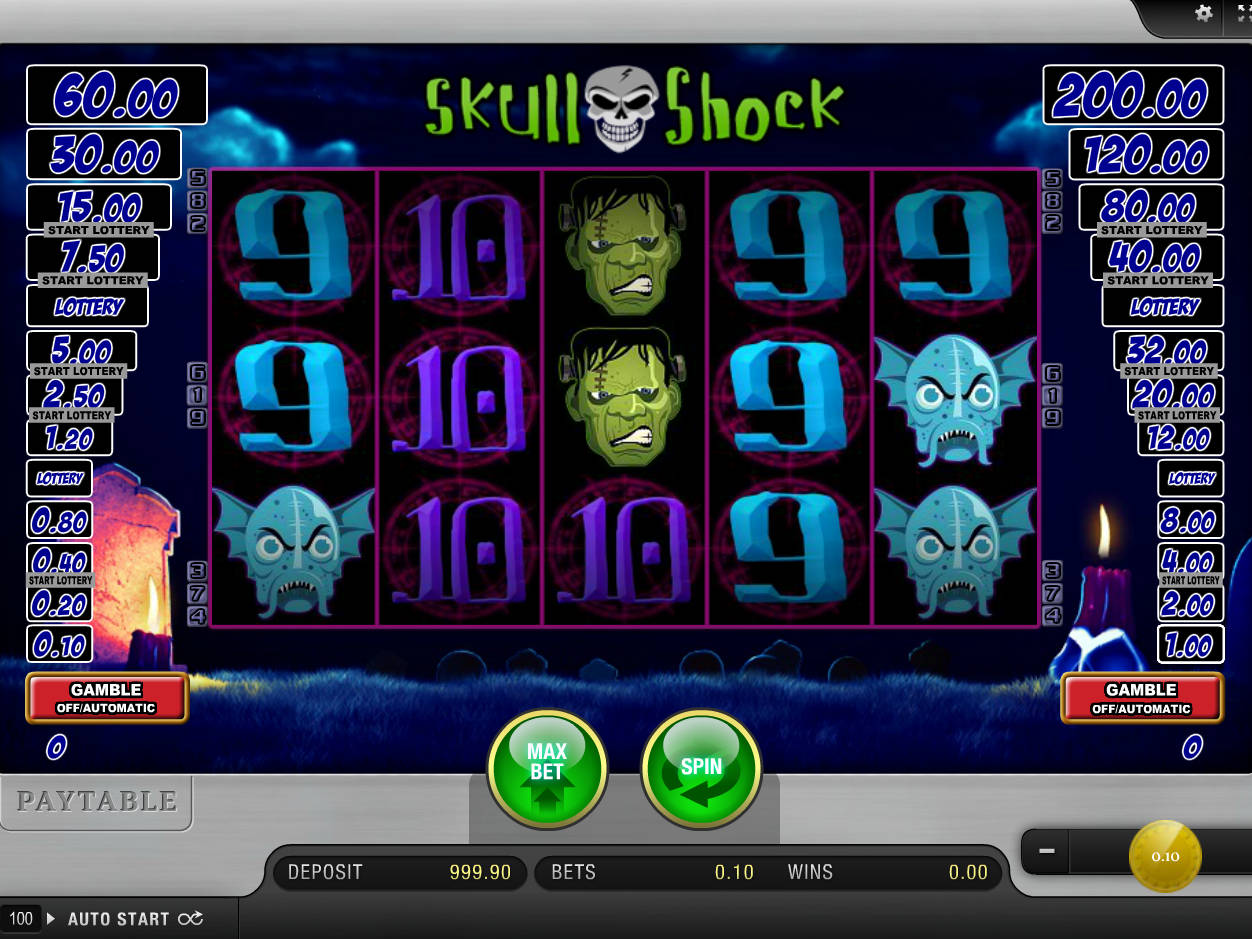 Jogos de slots de cassino Skull Shock Jogos de slots de cassino Skull Shock
