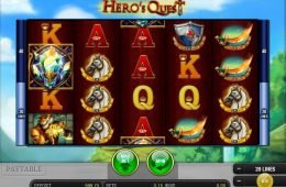 Jogo sem download Hero´s Quest online