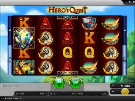Jogo sem download Hero´s Quest online