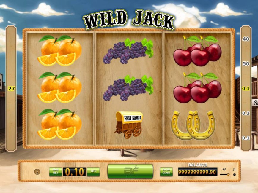 Caça-níqueis sem depósito Wild Jack