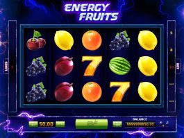 Uma foto do caça-níqueis Energy Fruits online