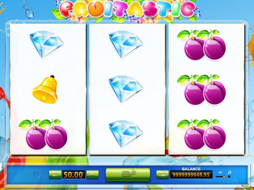 Uma foto do jogo caça-níqueis Fruitastic