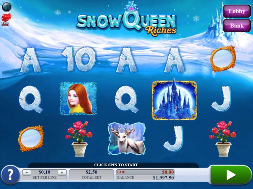 Gire o caça-níqueis Snow Queen Riches