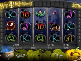 Jogo de caça-níqueis online grátis Mad 4 Halloween sem depósito