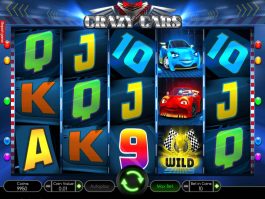 Slot para diversão online Crazy Cars online