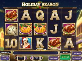 Jogo de caça-níqueis de cassino Holiday Season