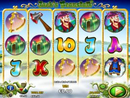 Caça-níqueis grátis Jack´s Beanstalk para diversão