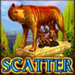 Símbolo scatter do jogo de caça-níqueis online Legendary Rome