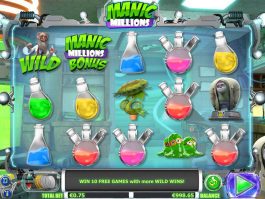 Jogo de caça-níqueis de casino Manic Millions da NextGen